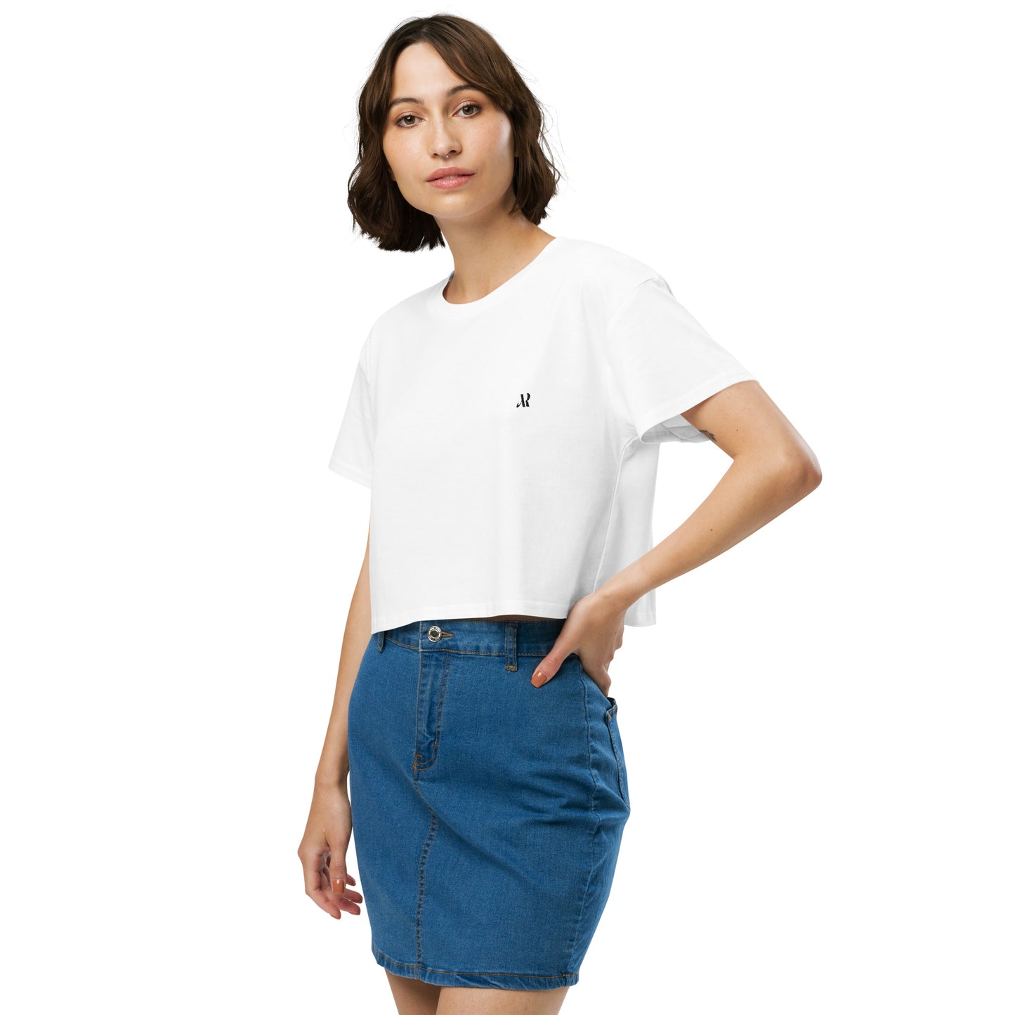 ARDOR Signature crop top - White - Ardor